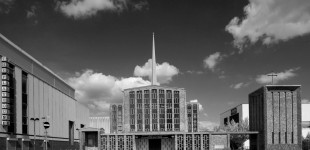 St Pauls church in Harlow town centre, Essex, UK
