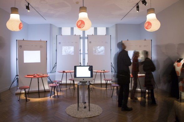 One of the exhibits inside Kansei exhibition, Paris.