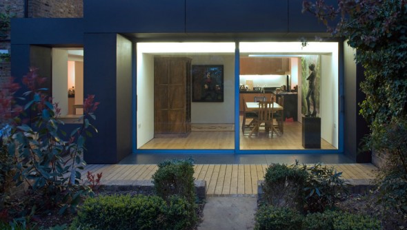 Two victorian houses joined together