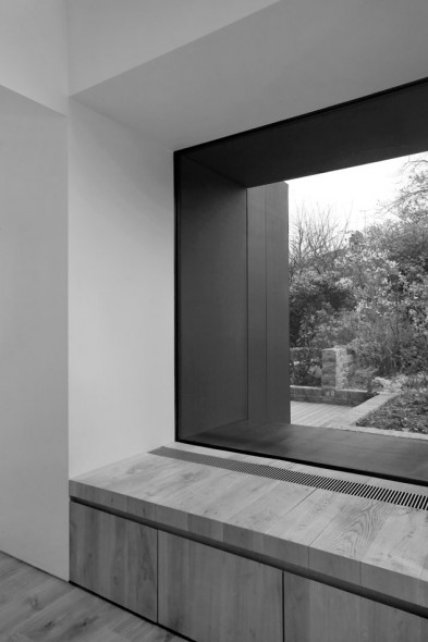 Kitchen view to garden