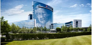 Taylor James re-touched the cloud face in to the building for a recruitment banner ad.