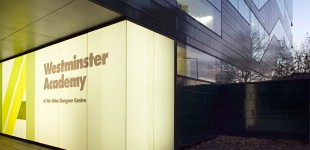 Main entrance sign